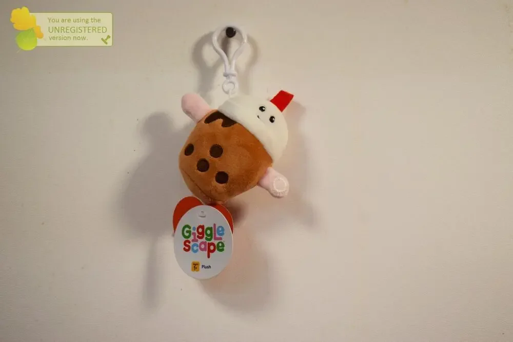 Gigglescape Bag Clip Ice Cream Plush